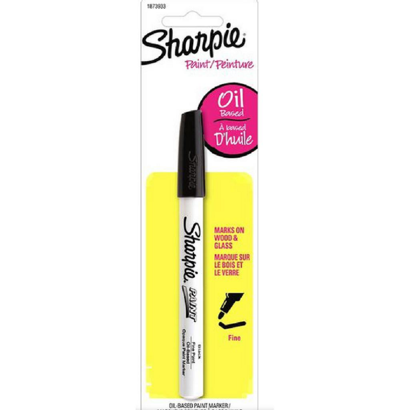 Sharpie Oil Based Fine Point Paint Marker Black