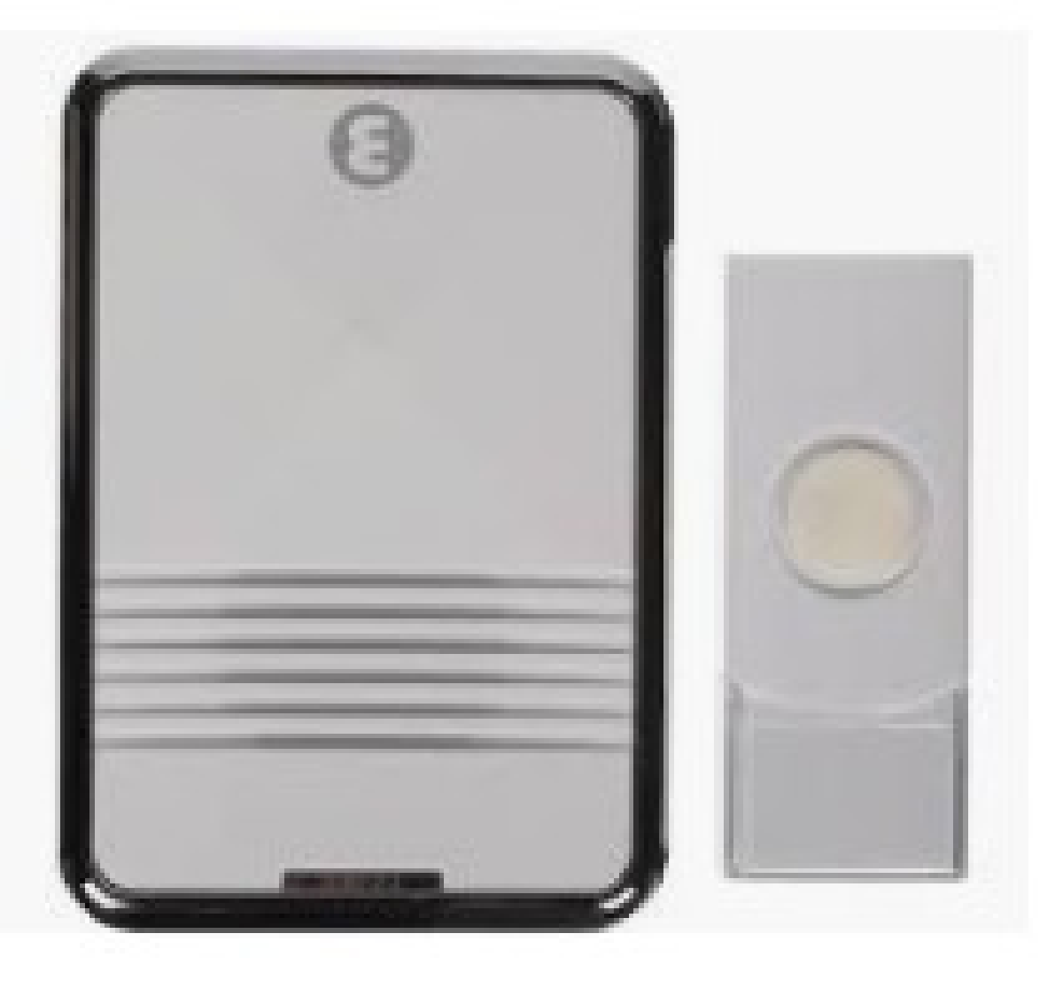 Wireless digital door chime white