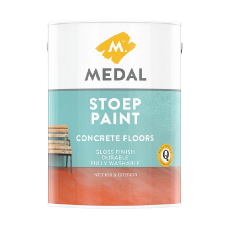 Medal Stoep Paint 5L Light Grey