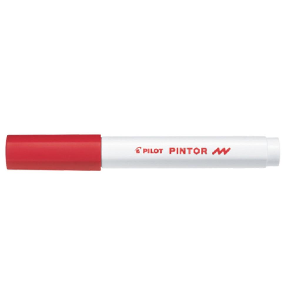 Pilot Water Based Marker Pintor Medium Red