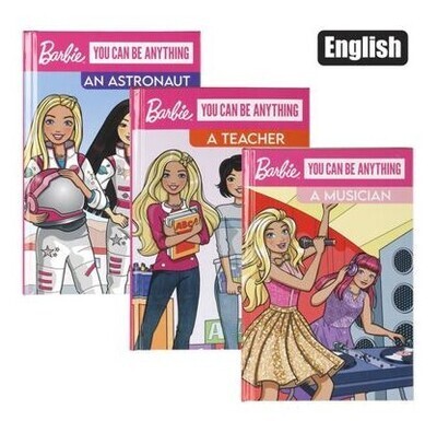 Barbie You Can Be Anything Book Assorted