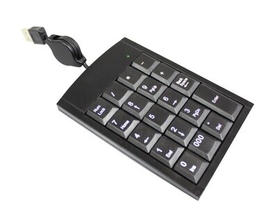 Volkano Numeric Series Usb Keypad Black