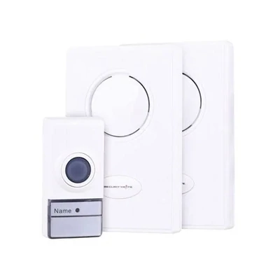 Securitymate Wireless Door Chime with 2 receivers