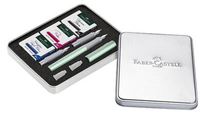 Faber Castell Calligraphy Set Grip Pearl Mint
