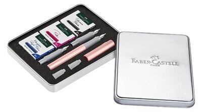 Faber Castell Calligraphy Set Grip Pearl Rose