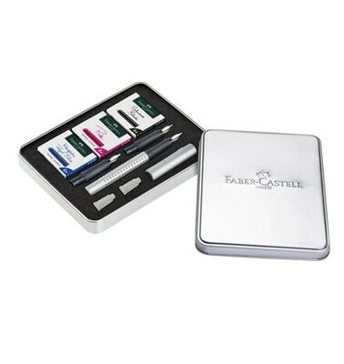 Faber Castell Calligraphy Set Grip Silver