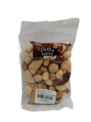 Crazy Nuts Roated/Salted Mixed Nuts 100g