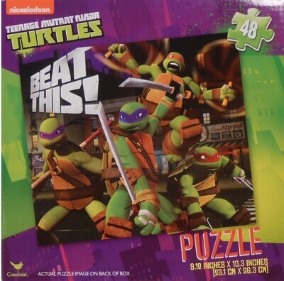 TMNT Puzzle On Go 48 Pieces