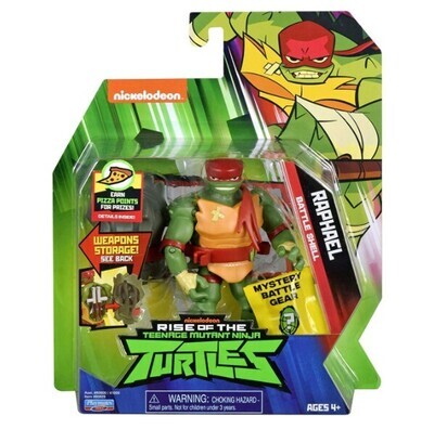 Rise of TMNT Battle Shell Figures Assorted