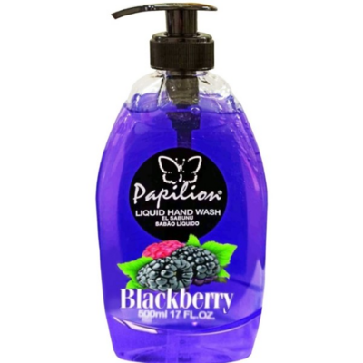 Papilion Liquid Hand soap 500ml - Blackberry