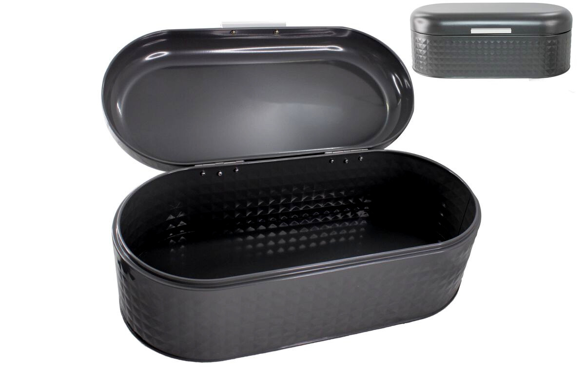 Bread Bin Diamond Black