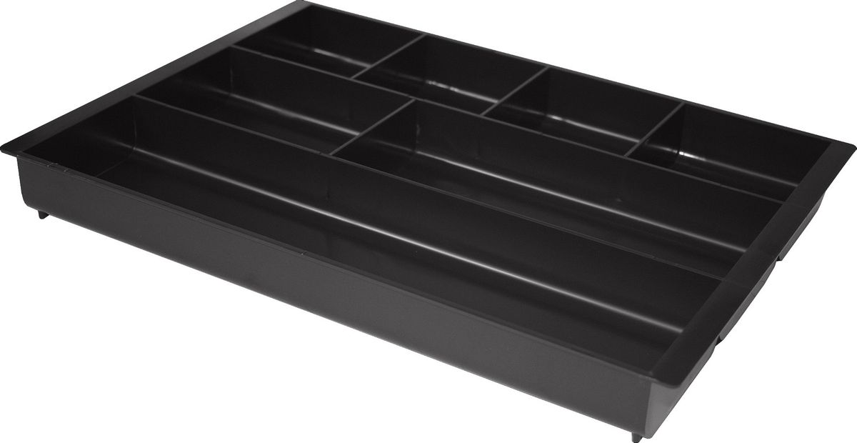 Bantex desk drawer organiser 7 compartments black