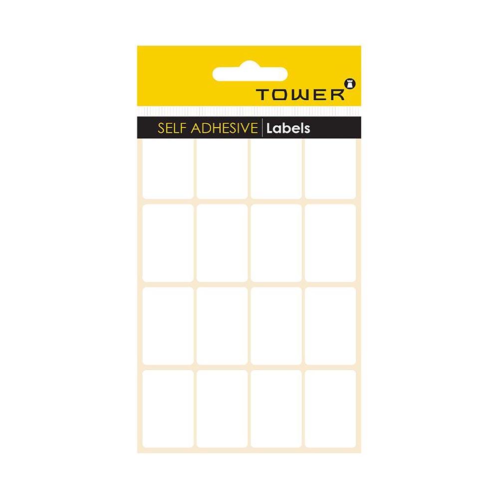 Tower White Sheets (25x38mm) 320 Labels