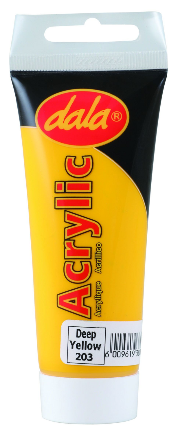 Dala Student Arylic Paint 75ml Yellow