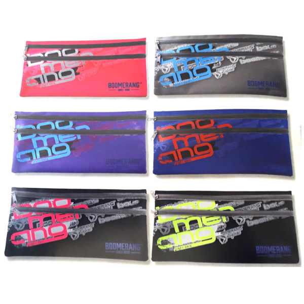 Boomerang pencil case 2 ZIpper