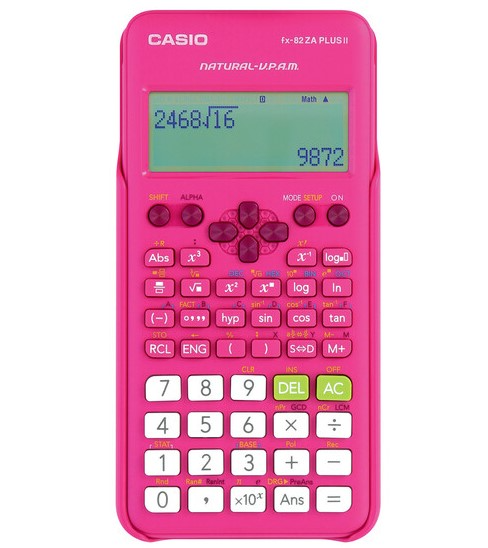 Casio FX-82ZA Plus II Scientific Calculator Pack