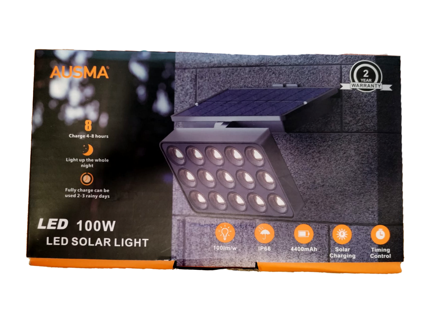 Ausma LED Solar Light 100w