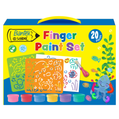 Bantex Finger Paint Set