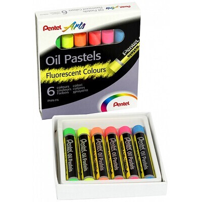 Pentel Oil Pastels Fluorescent Colours