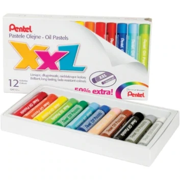 Pentel XXL 12 Oil Pastels