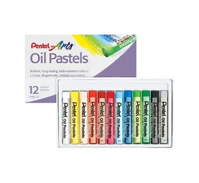 Pentel Oil Pastel Set 12
