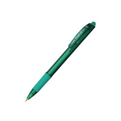 Pentel Feel it Retractable B/Point Green Pen