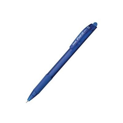 Pentel Feel it Retractable B/Point Blue Pen