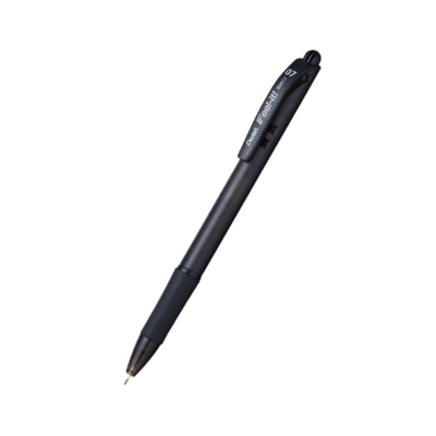 Pentel Feel It Retractable B/Point Black Pen