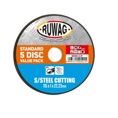 Ruwag Stainless Steel Cutting Disc 115 x 22.23mm