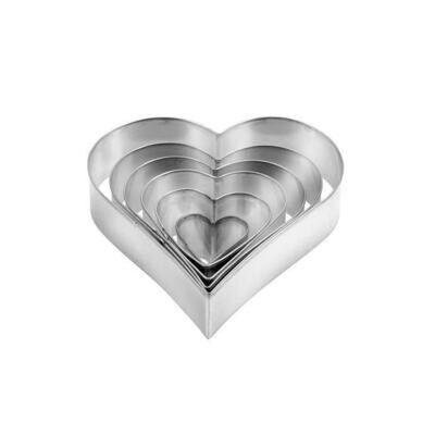 Tescoma Heart Shaped Cookie Cutters