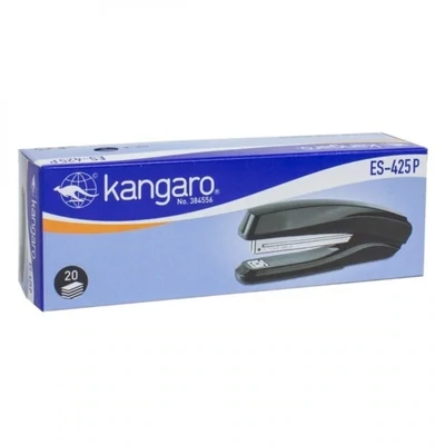 Kangaro Full Strip Black Plastic Stapler