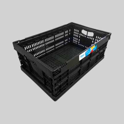 Otima Black Collapsible Crate