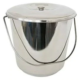 Steel Kings Steel Bucket with Lid 15Lt