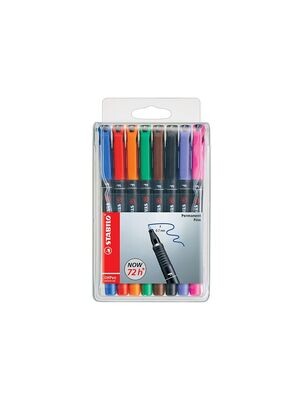 Stabilo Permanent Fine Pens 0,7mm