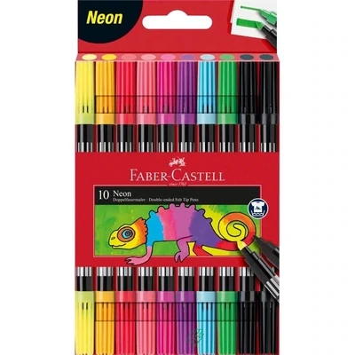 Faber-Castell Double Ended Neon Felt Tip Pens