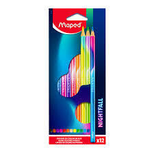 Maped Nightfall Wood Coloured Pencils