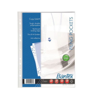 Bantex 10 Filing Pockets