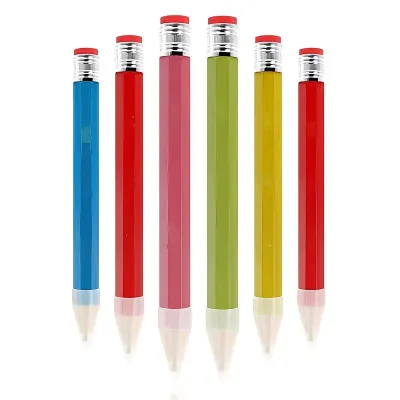 Giant Wooden Pencil Assorted Colours