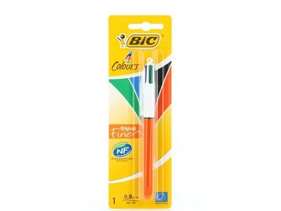 Bic 4 Colour Fine Pen 0.8mm