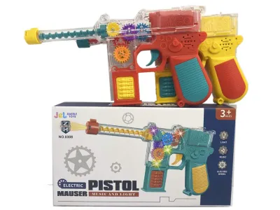 Battery Operated Pistol with Music and Lights