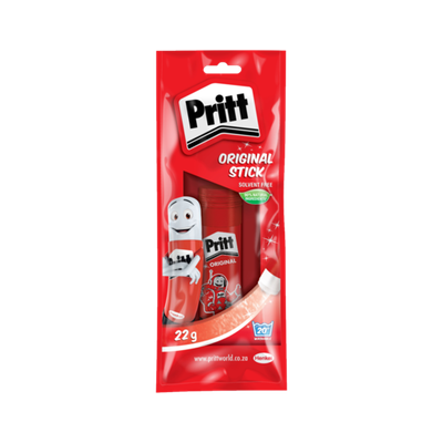 Pritt Glue Stick Plastic Carded 22g