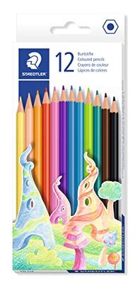 Staedtler Hexagonal Colour Pencils 12&#39;s