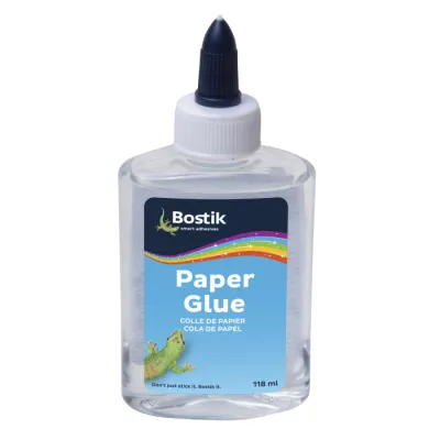 Bostik Paper Glue Clear 118ml