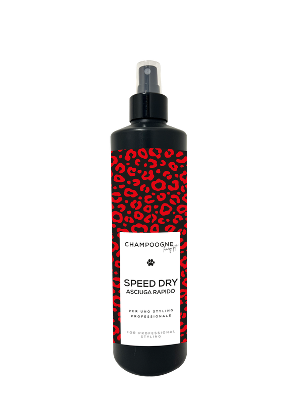 CHAMPOOGNE - Speed dry Asciuga Rapido 500ml CHAMPOOGNE - Speed dry Asciuga Rapido 500ml