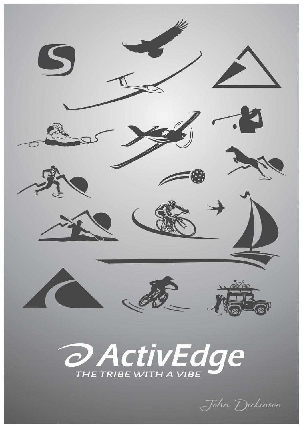 ActivEdge The Tribe With A Vibe A4 Poster