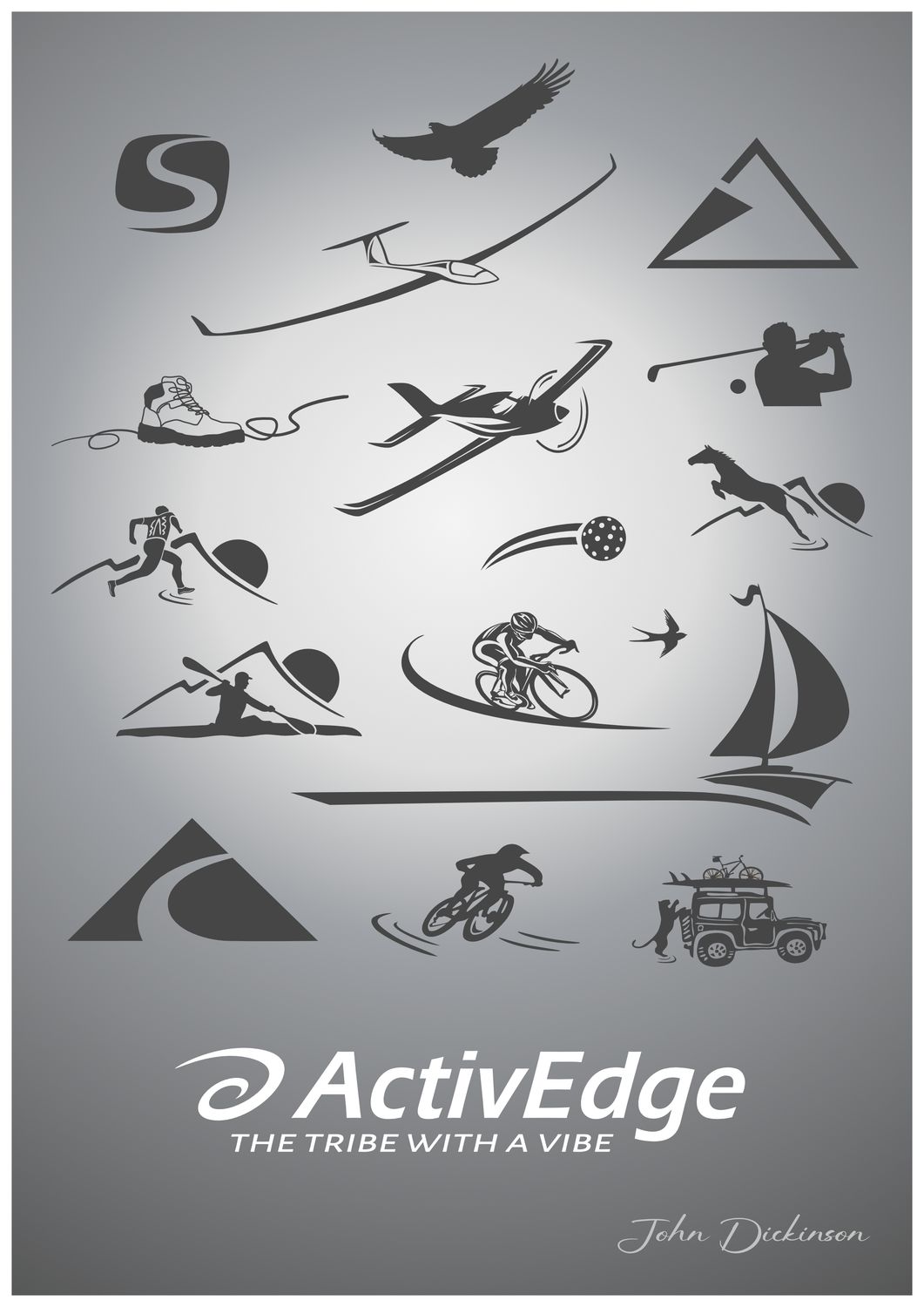 ActivEdge The Tribe With A Vibe A4 Poster