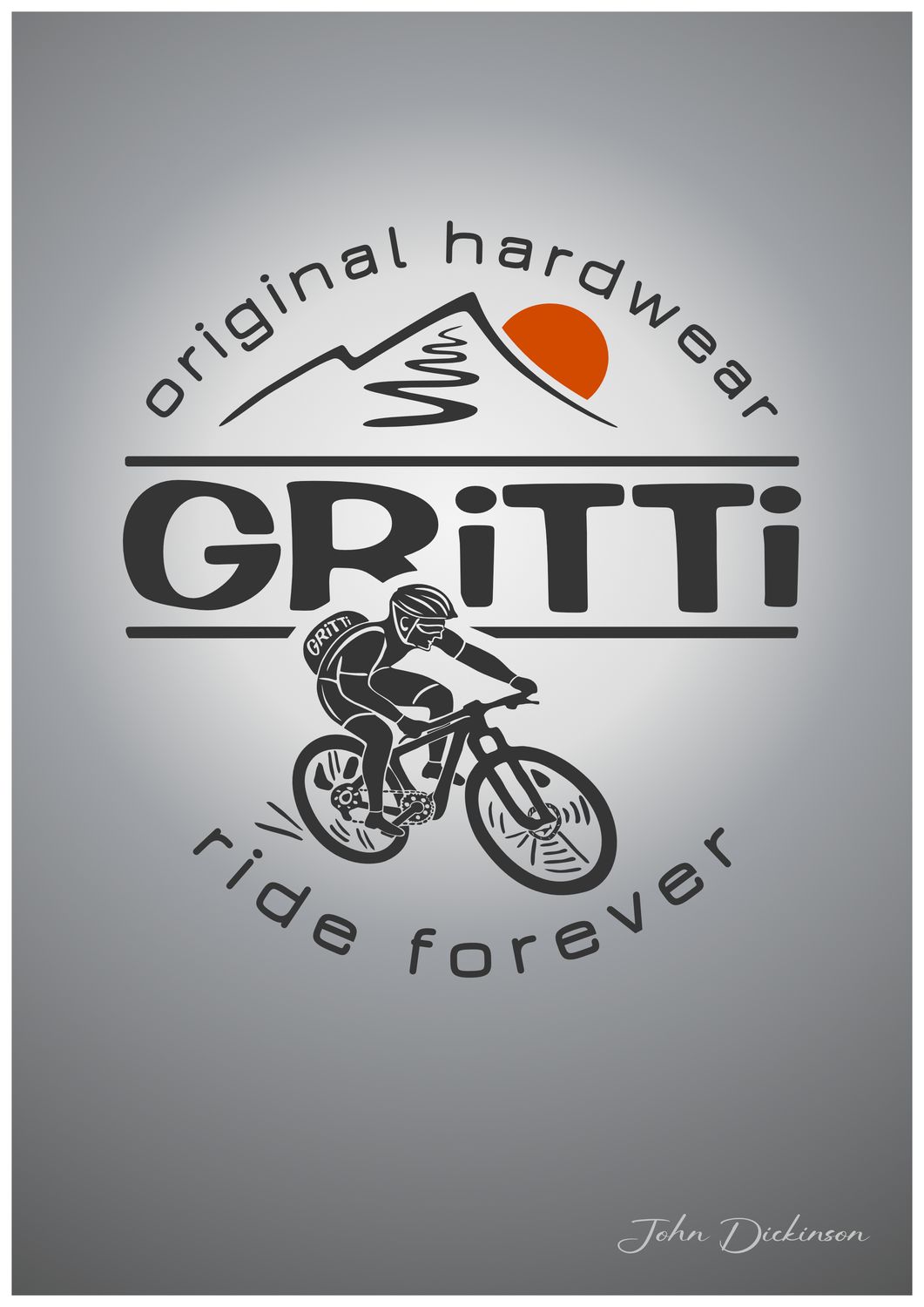 GRiTTi Original Ride Forever A4 Poster