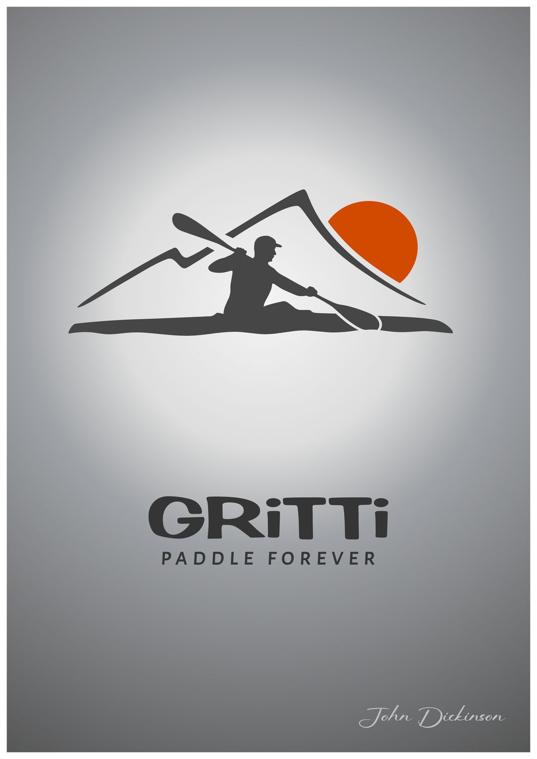 GRiTTi Paddle Forever A4 Poster
