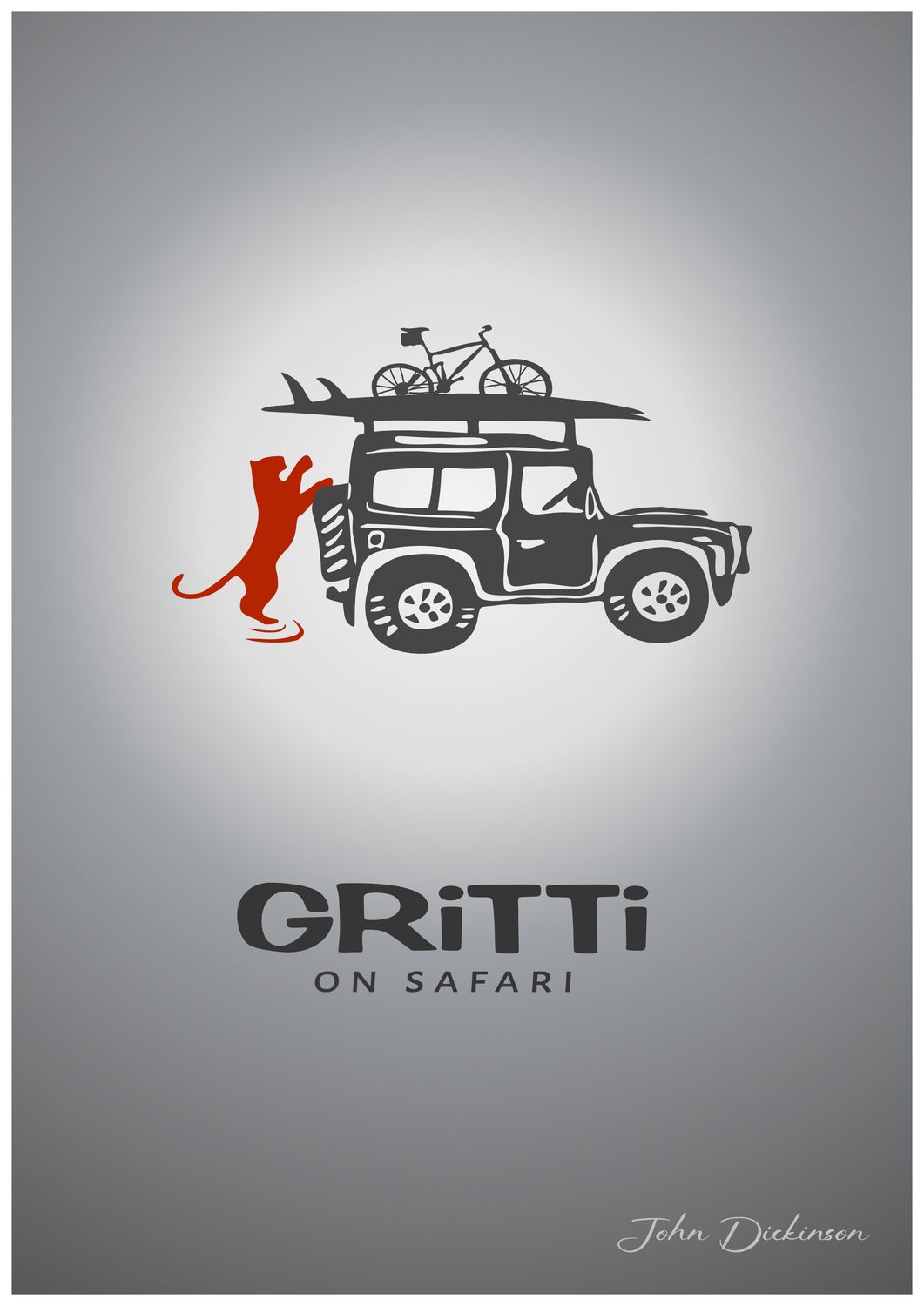 GRiTTi On Safari A4 Poster