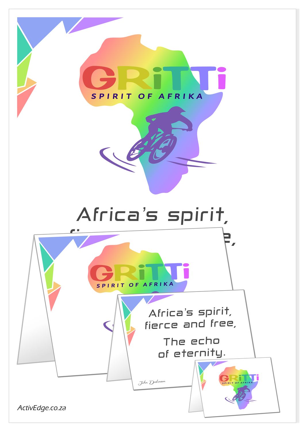 GRiTTi Spirit Of Afrika A4 Poster and Cards for download and print